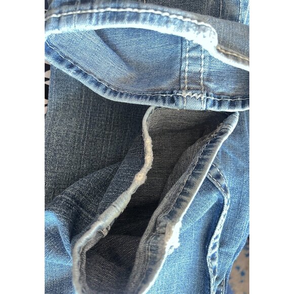 True Religion Women's Size 29W x 33L Johnny Big T Jeans Made In USA Y2K - Picture 11 of 12
